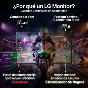 Monitor LG IPS Full HD de 24" 24U411A-B